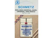 Иглы для швейных машин Schmetz №70/1.6 двойные