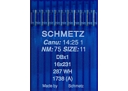 Иглы для промышленных машин Schmetz DBx1 №75