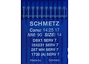 Иглы для промышленных машин Schmetz DBx1 SES SERV7 №90