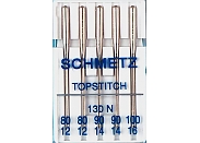 Иглы для швейных машин Schmetz №80-100 для отстрачивания
