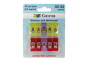 Прищепки для ткани Gamma QC-02